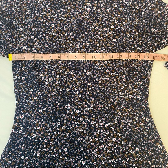 Ann Taylor LOFT Floral Mock Neck Dress - Picture 10 of 12